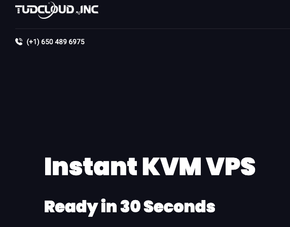 Tudcloud香港CN2 VPS，八折，1核/1GB/10GB SSD/3M不限流量，$4/月起