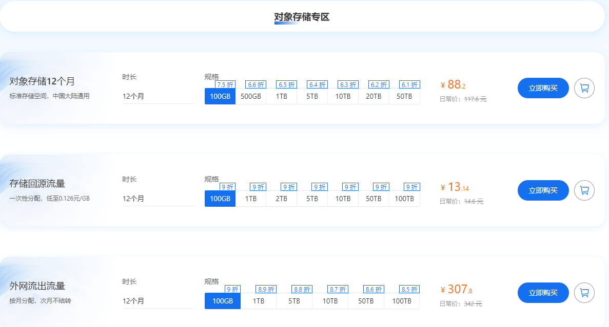 七牛云双12活动 海外服务器轻量型仅8.8元/月 GPU服务器低至1.11元/卡时