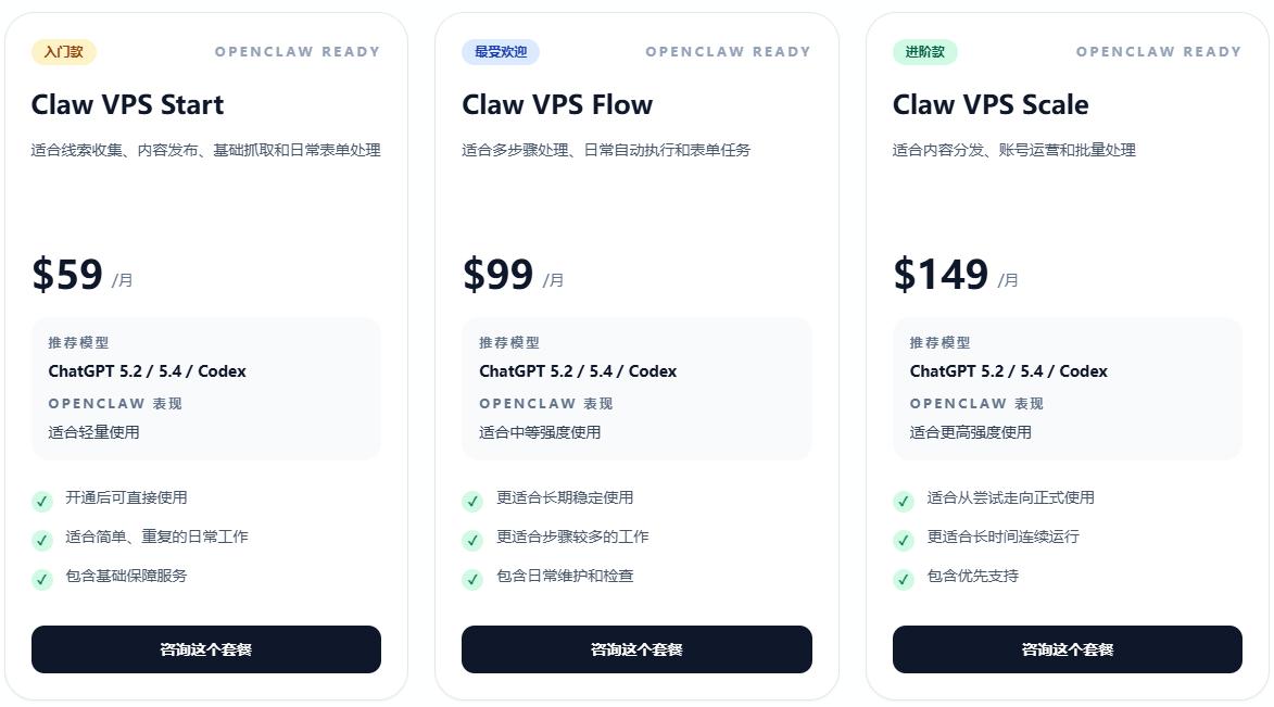 2026年支持快速部署OpenClaw的VPS云服务器商家整理